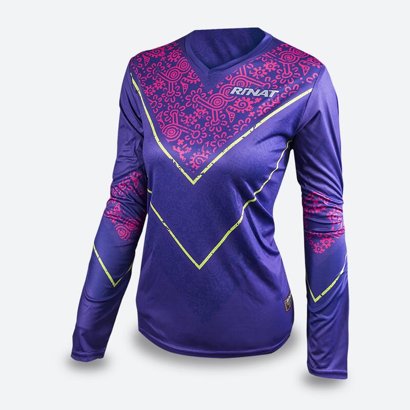 Jersey de Portero Adulto Rinat Jersey de Portero Etnik Mujer Morado/fucsia