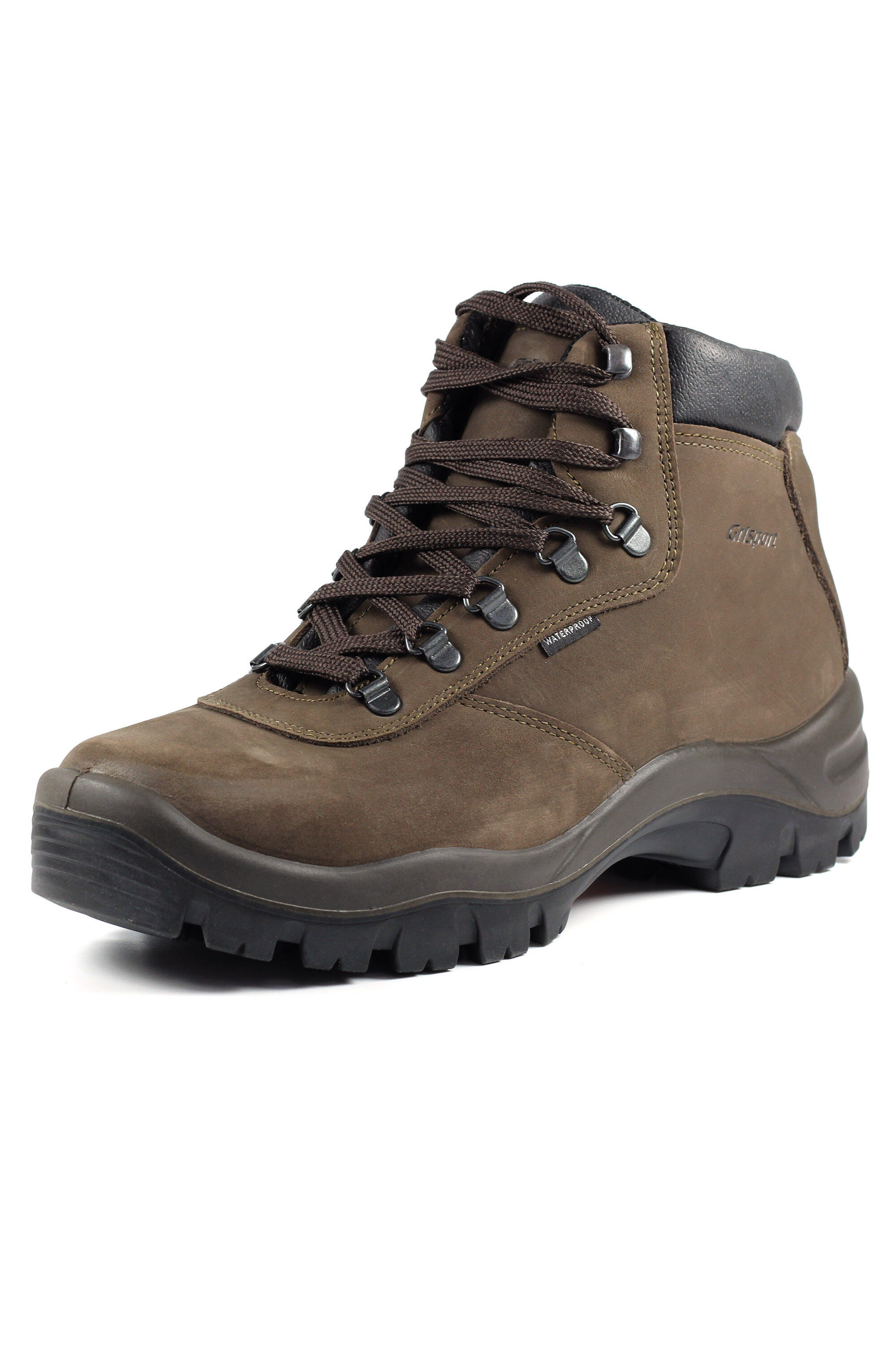 Glencoe Brown Waterproof Walking Boot GRISPORT Decathlon