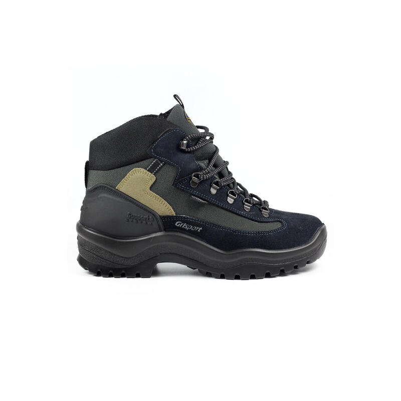 Wolf Navy Lowland Trekking Boot GRISPORT Decathlon
