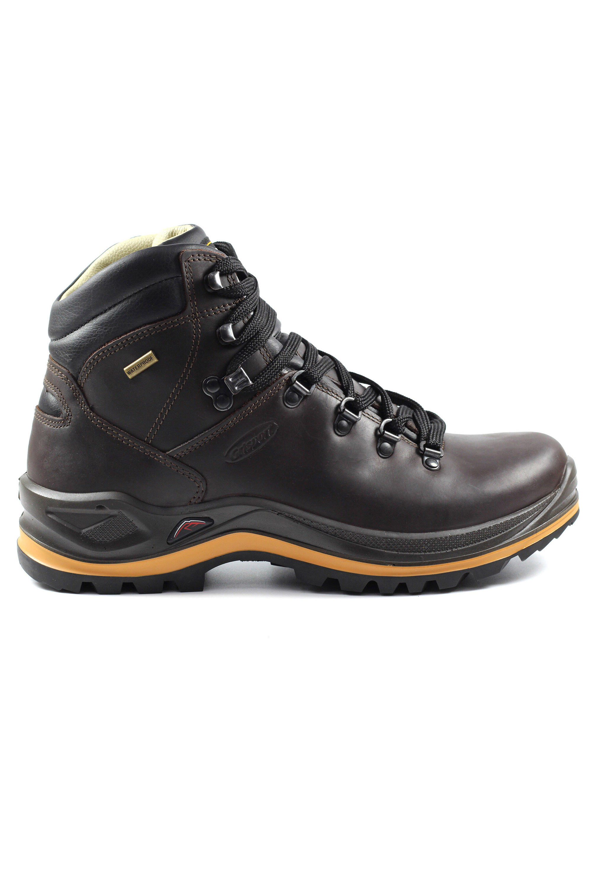 Aztec Brown Leather Wide Fit Hiking Boot 2/5