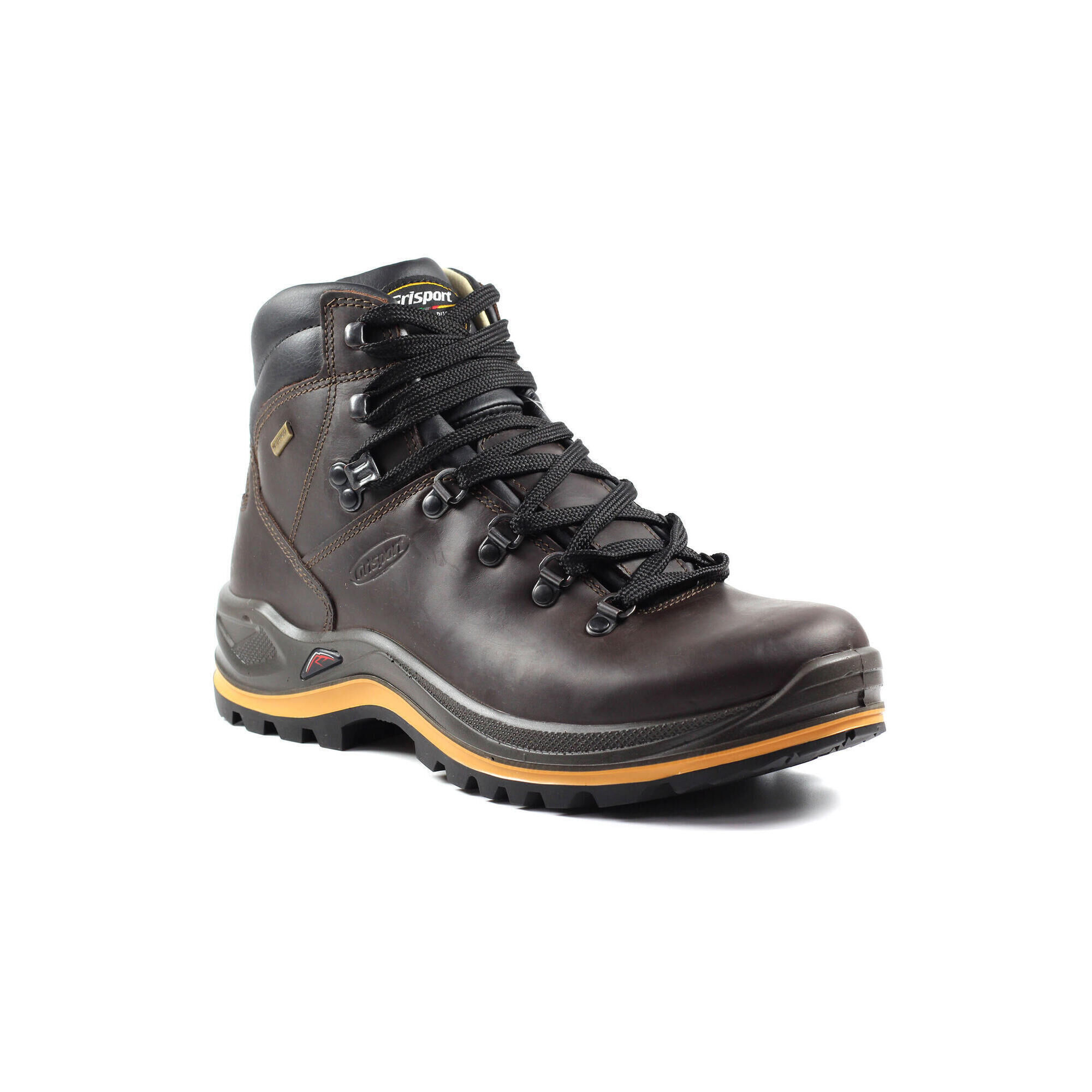 GRISPORT Aztec Brown Leather Wide Fit Hiking Boot