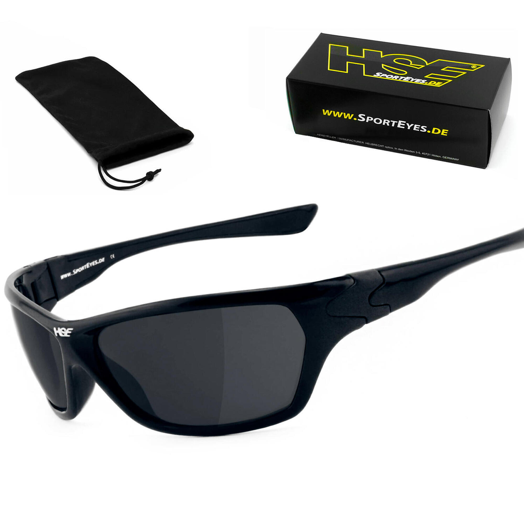 HSE - SPORTEYES Sportbrille | HIGHSIDER | smoke | Steinschlagbeständig | beschlagfrei