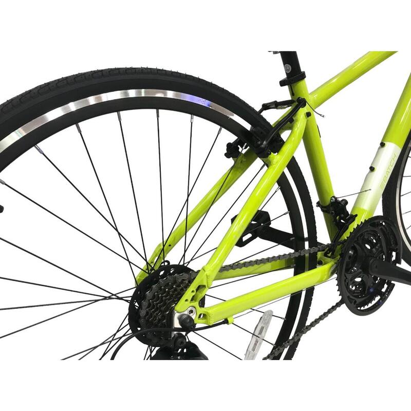 (Assembled)The Fitness Bike - Adult City Bike - GLOSS MOSS YELLOW