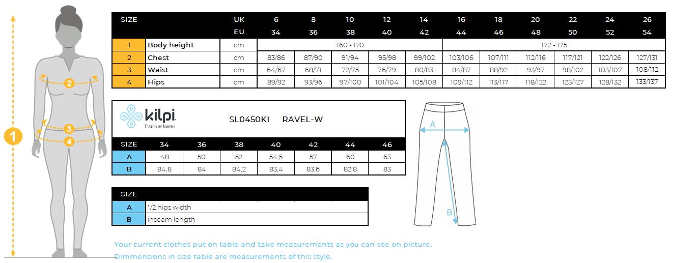 Pantalon ski DERMIZAX PRIMALOFT femme Kilpi RAVEL-W 7/7