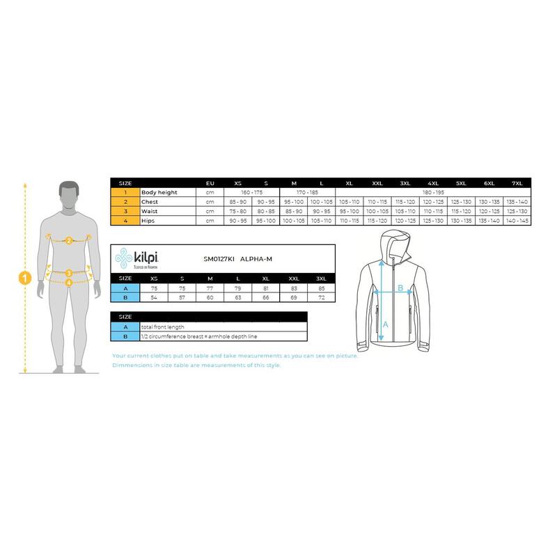 Męska kurtka zimowa Kilpi ALPHA-M