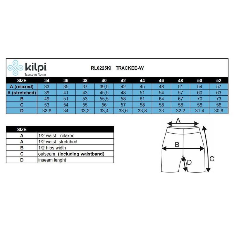 Damesfietsbroek Kilpi TRACKEE-W
