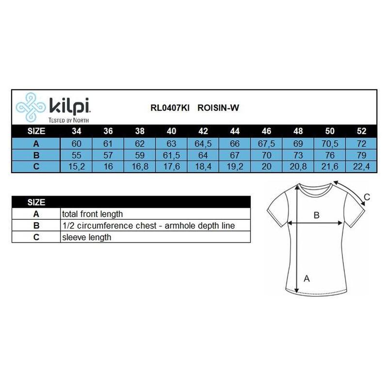 T-shirt en coton pour femmes Kilpi ROISIN-W