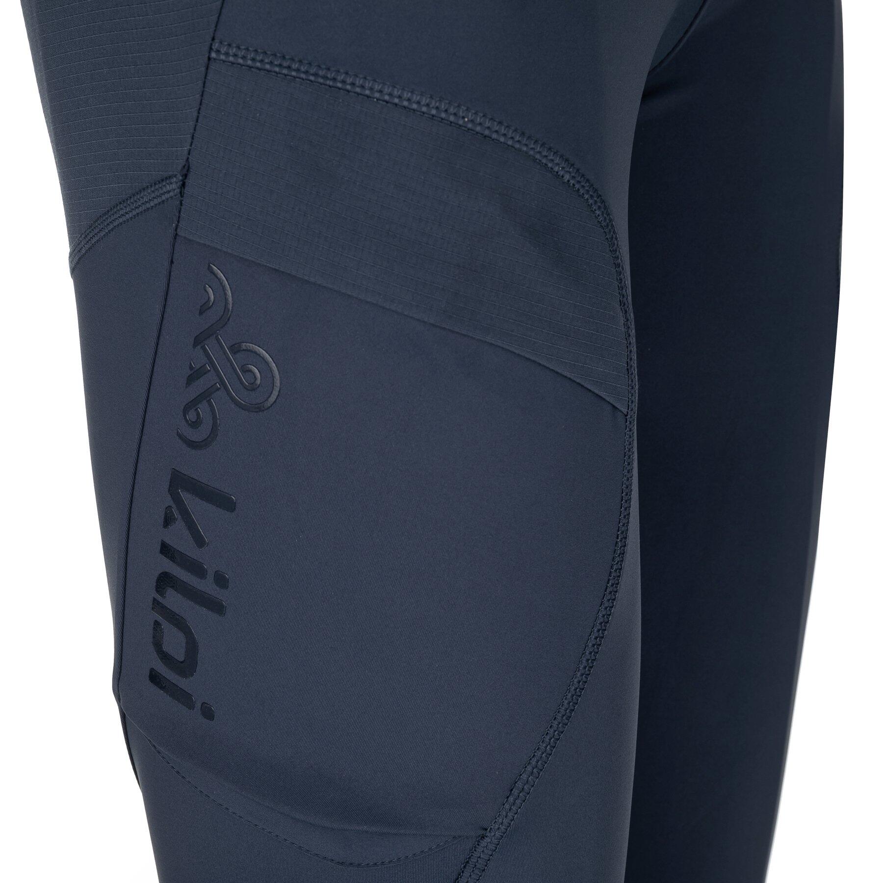 Leggings femme Kilpi Mounteria-W - taille haute, renfort genoux et siège 3/7