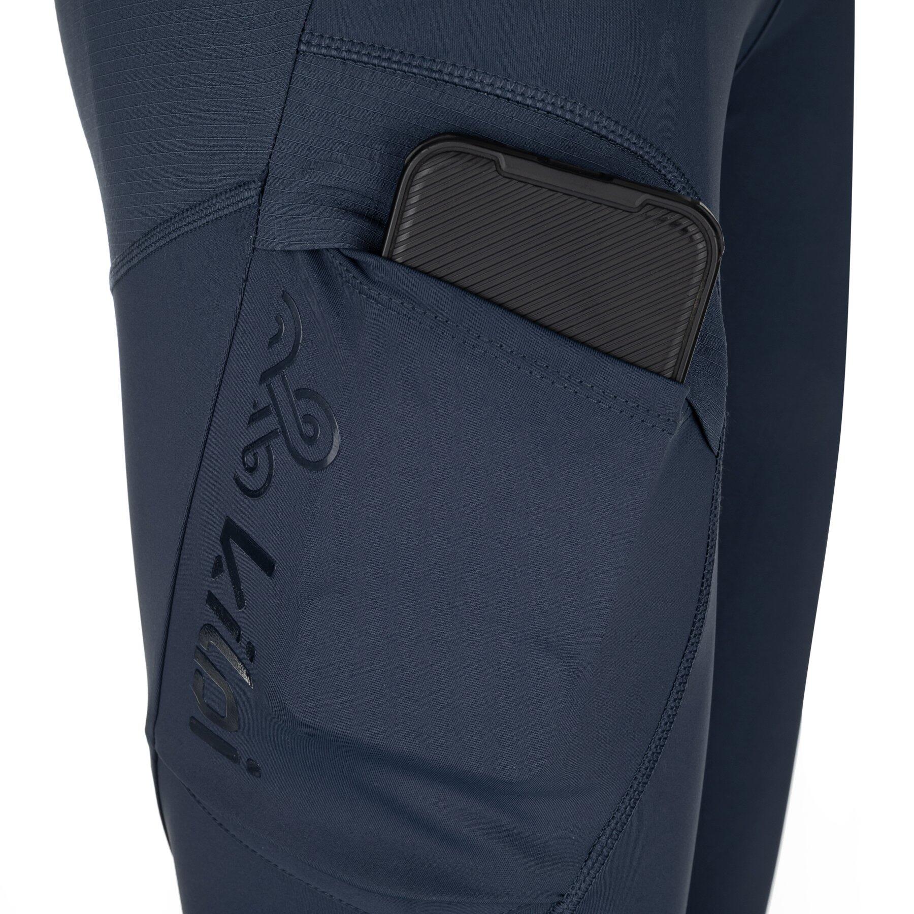 Leggings femme Kilpi Mounteria-W - taille haute, renfort genoux et siège 4/7