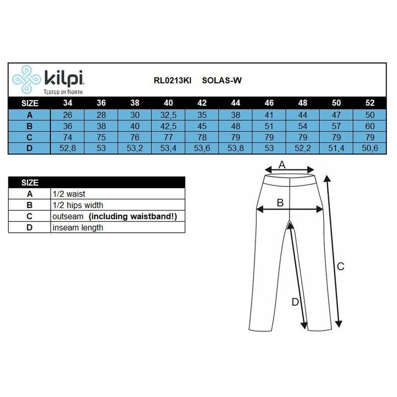 Damskie legginsy fitness 3/4 Kilpi SOLAS-W