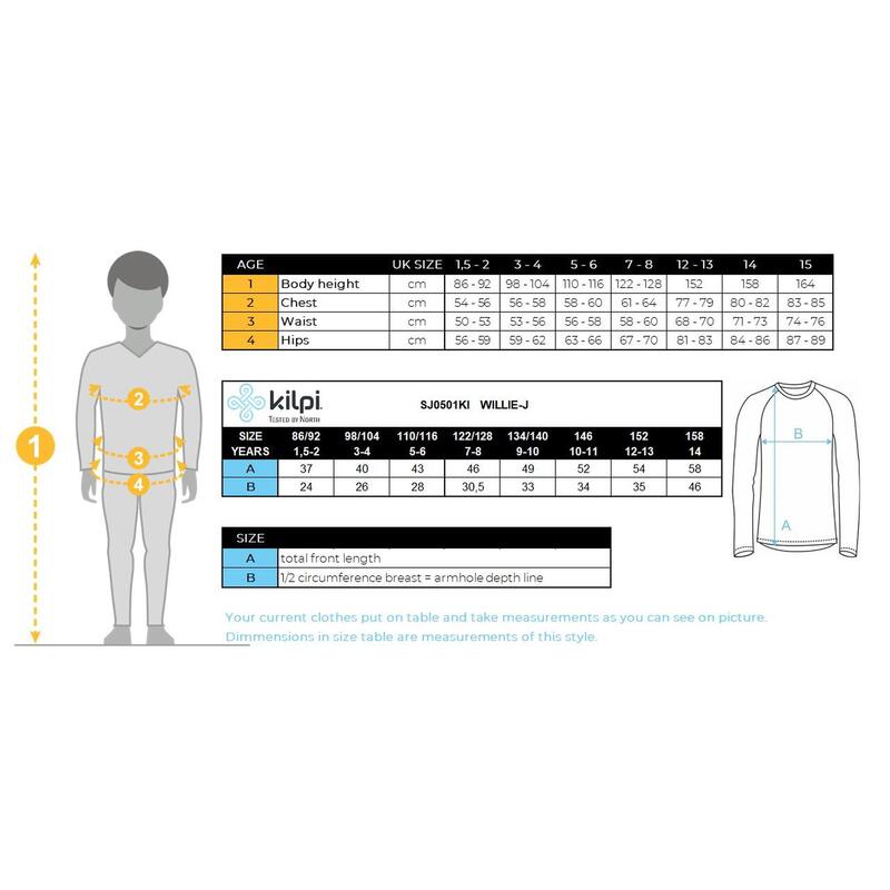 Kid´s base layer Kilpi WILLIE-J