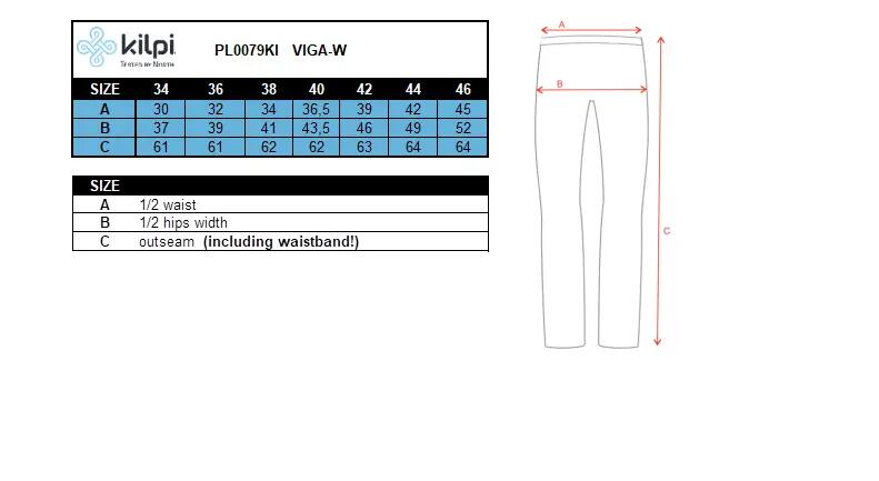 Damen-3/4-Leggings Kilpi VIGA-W 6/6