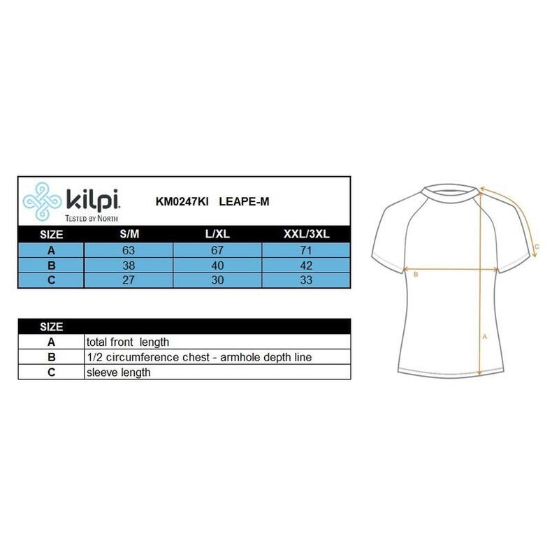 Functioneel heren-T-shirt Kilpi LEAPE-M