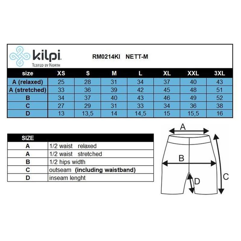 Technische Boxershorts für Männer 2er-Pack Kilpi 2P NETT-U