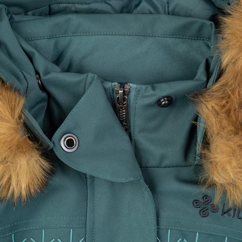 Parka PERU-W para mujer KILPI Verde oscuro