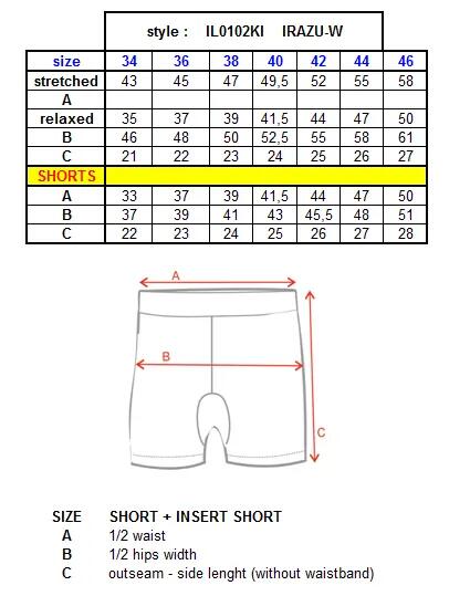 Short running femme Kilpi IRAZU-W 4/4
