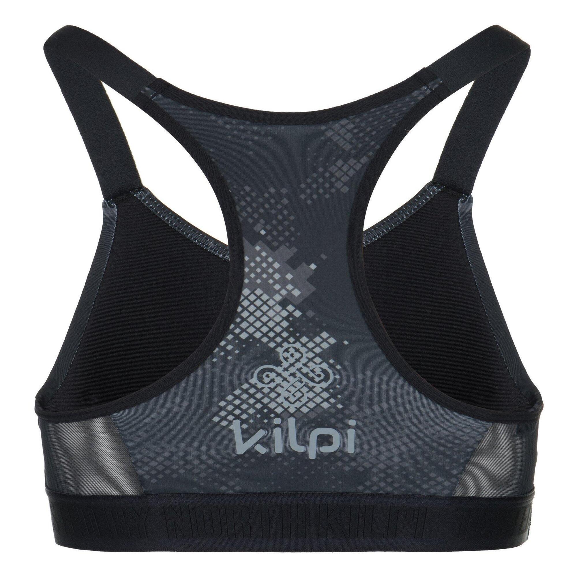 Sujetador deportivo de sujeción alta RINTA-W mujer KILPI Gris oscuro 2/3