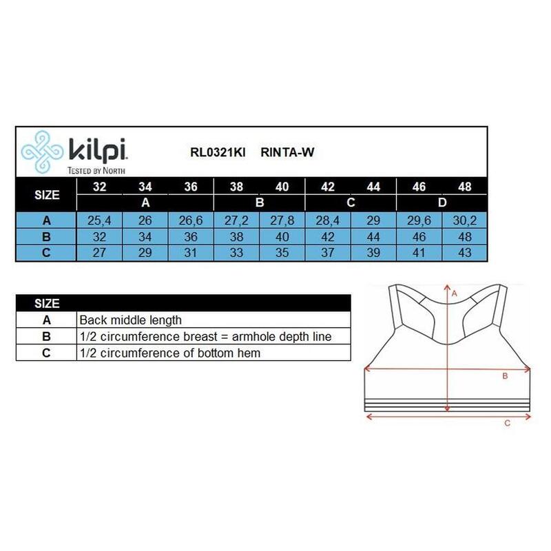Dames sportbeha Kilpi RINTA-W