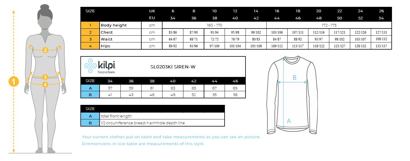 Chaqueta polar SIREN-W mujer KILPI 7/7