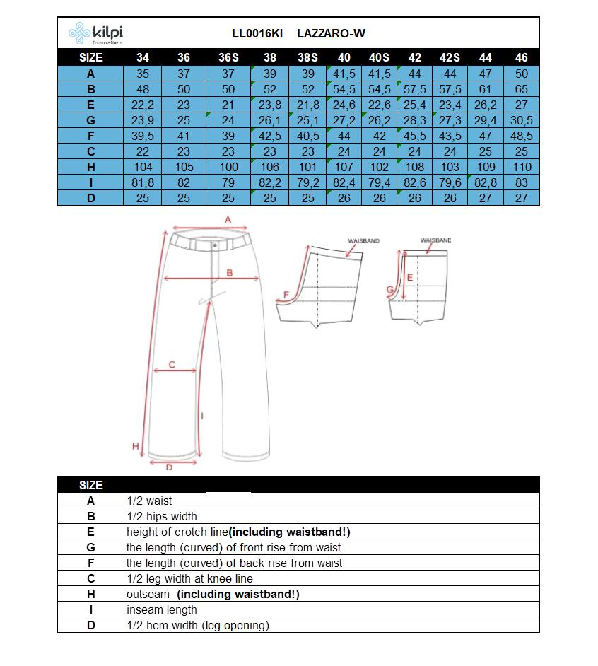 Pantalón de esquí Kilpi Lazzaro 7/7