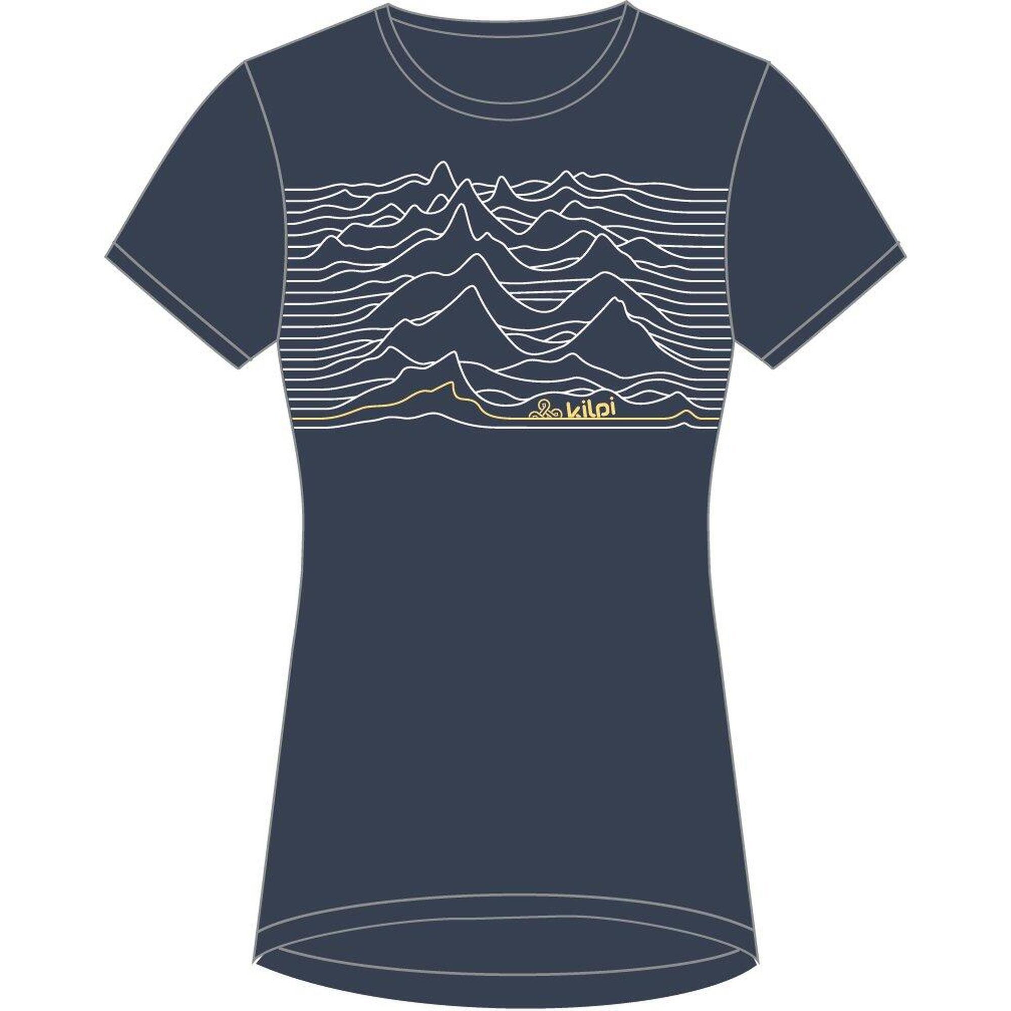Damski bawełniany t-shirt Kilpi TOFFEES-W