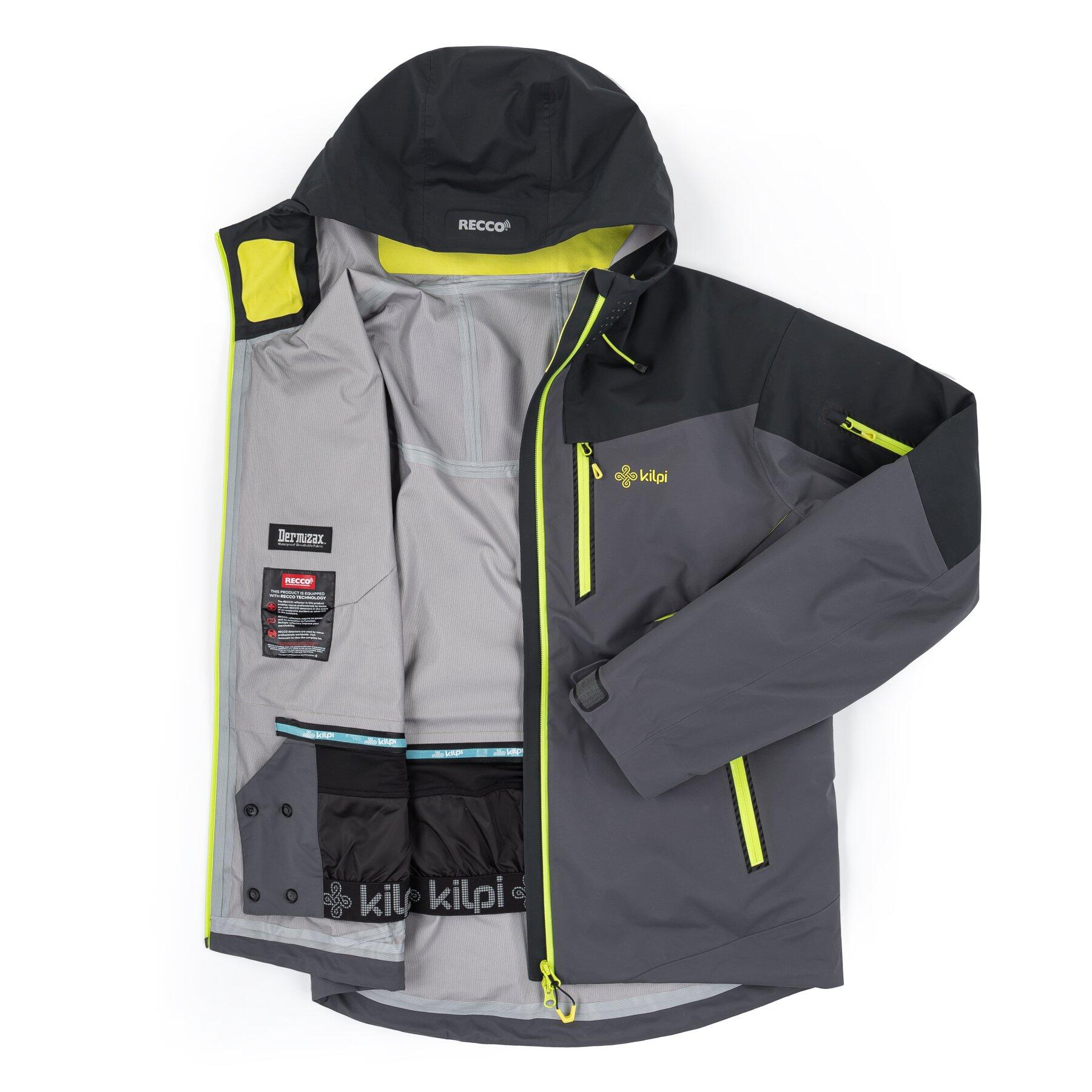 Chaqueta de exterior impermeable para hombre Kilpi HASTAR-M 3/7