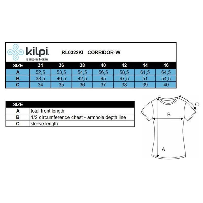 Maillot de vélo femme Kilpi CORRIDOR-W