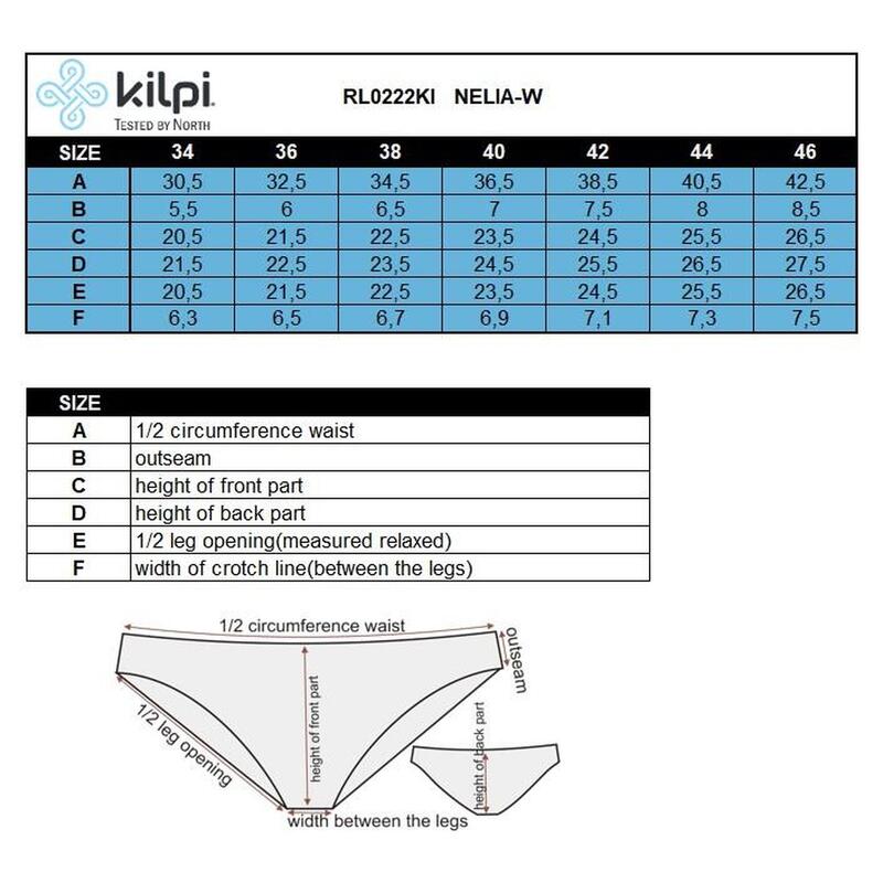 Majtki damskie 2 pack Kilpi 2P NELIA-W