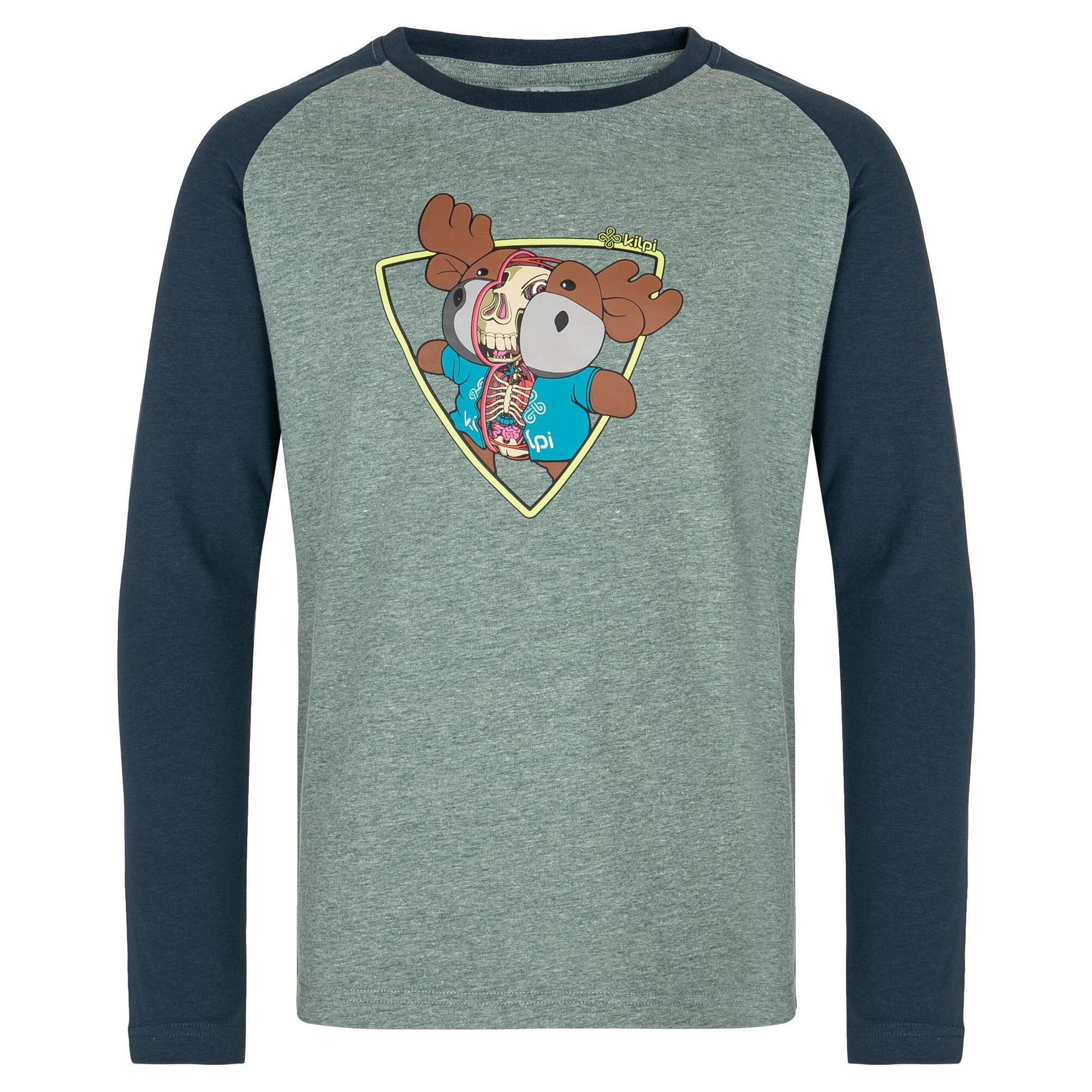 KILPI Chlapecké balvněné tričko s dlouhým rukávem Kilpi SONIER-JB
