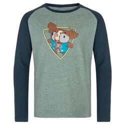 T-shirt à manches longues en coton pour garçon Kilpi SONIER-JB