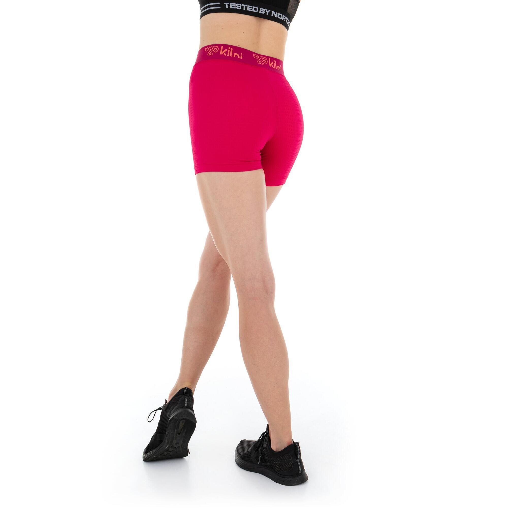 Shorts de running femme Kilpi Domino-W rose 5/6