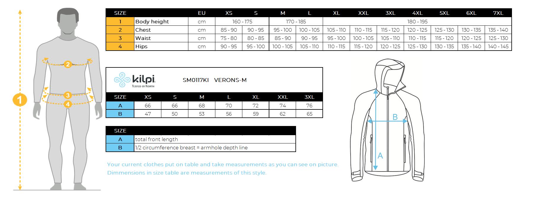Veste isolante pour homme Kilpi VERONS-M 7/7