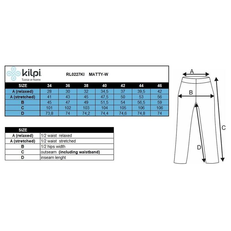 Dámské kalhoty Kilpi MATTY-W