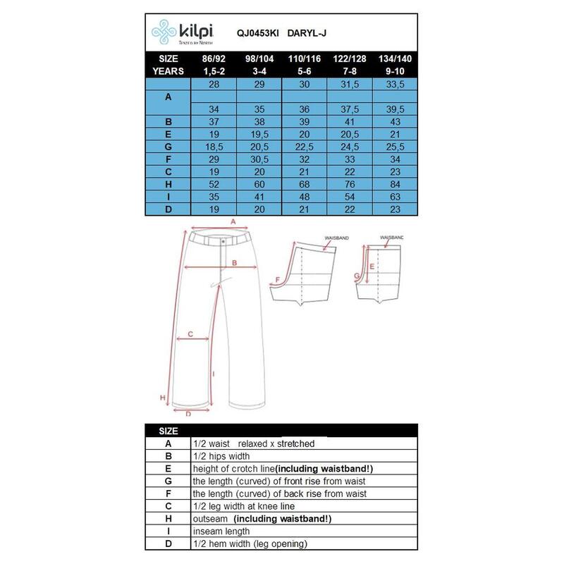 Pantalon ski enfant Kilpi DARYL-J