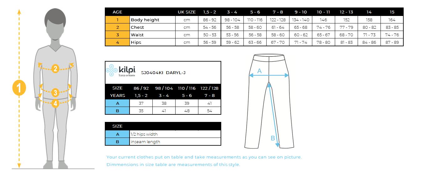 Pantalon de ski pour enfant Kilpi DARYL-J 5/5