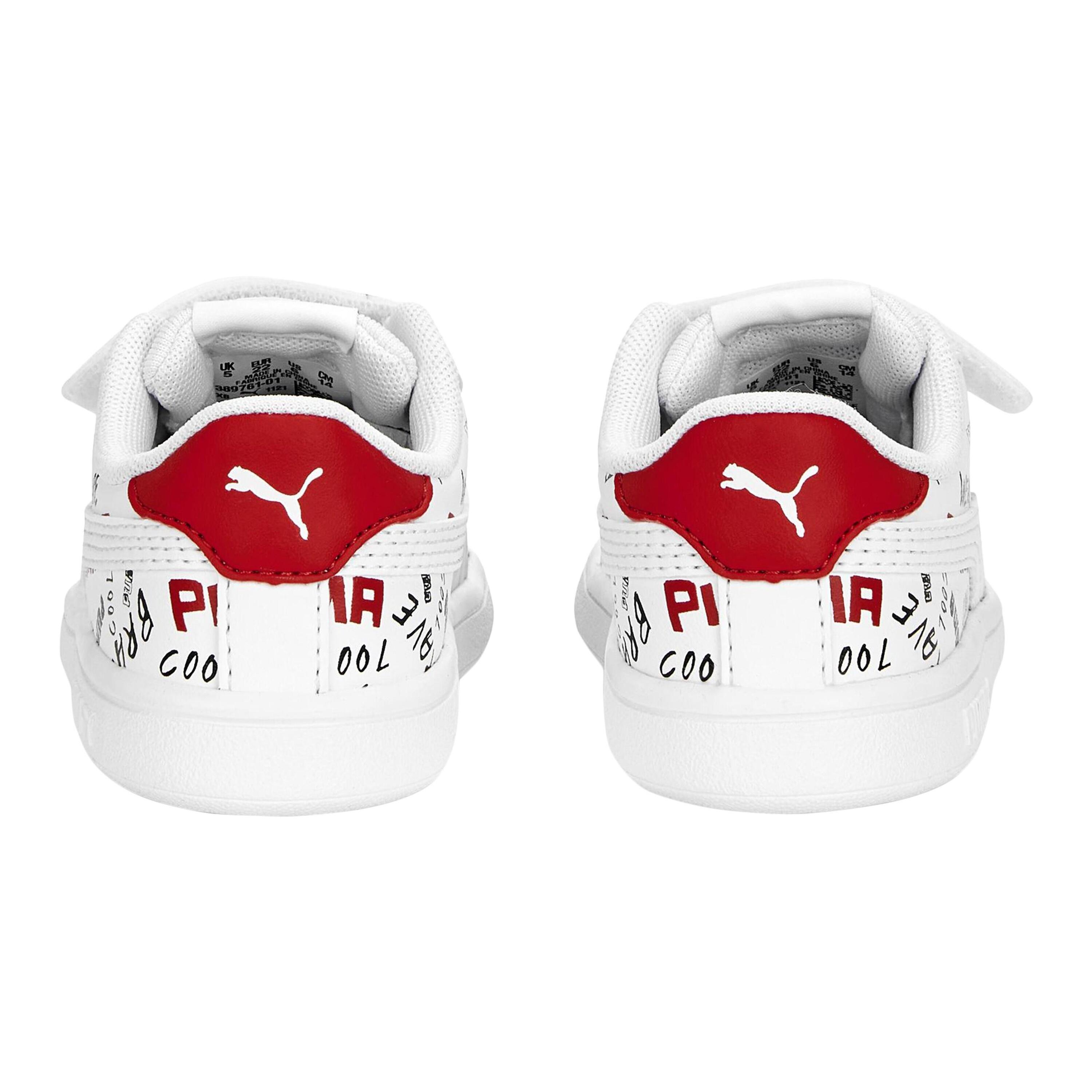 Basket à Scratch Enfant Puma Smash v2 Brand LoveVInf 4/5