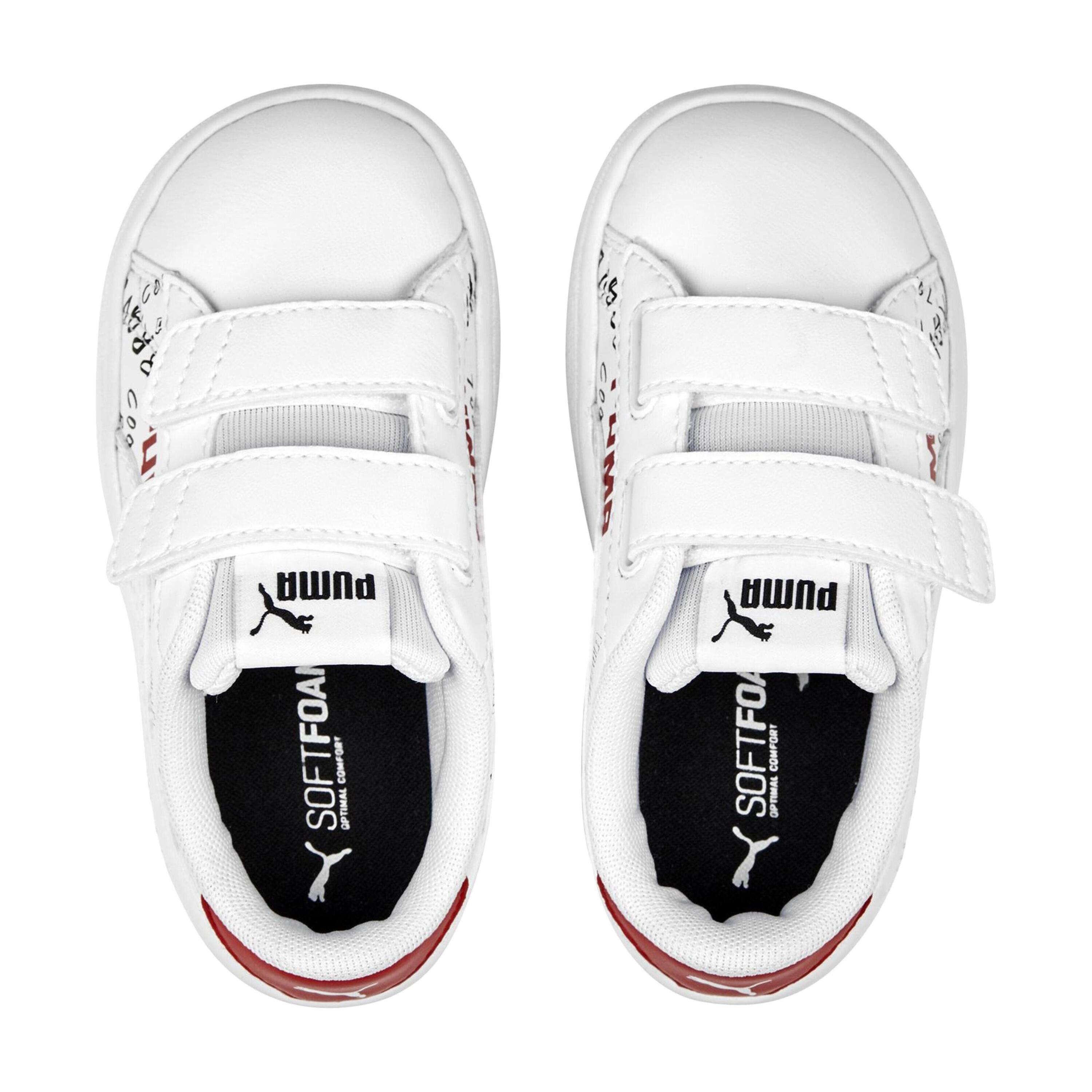 Basket à Scratch Enfant Puma Smash v2 Brand LoveVInf 5/5