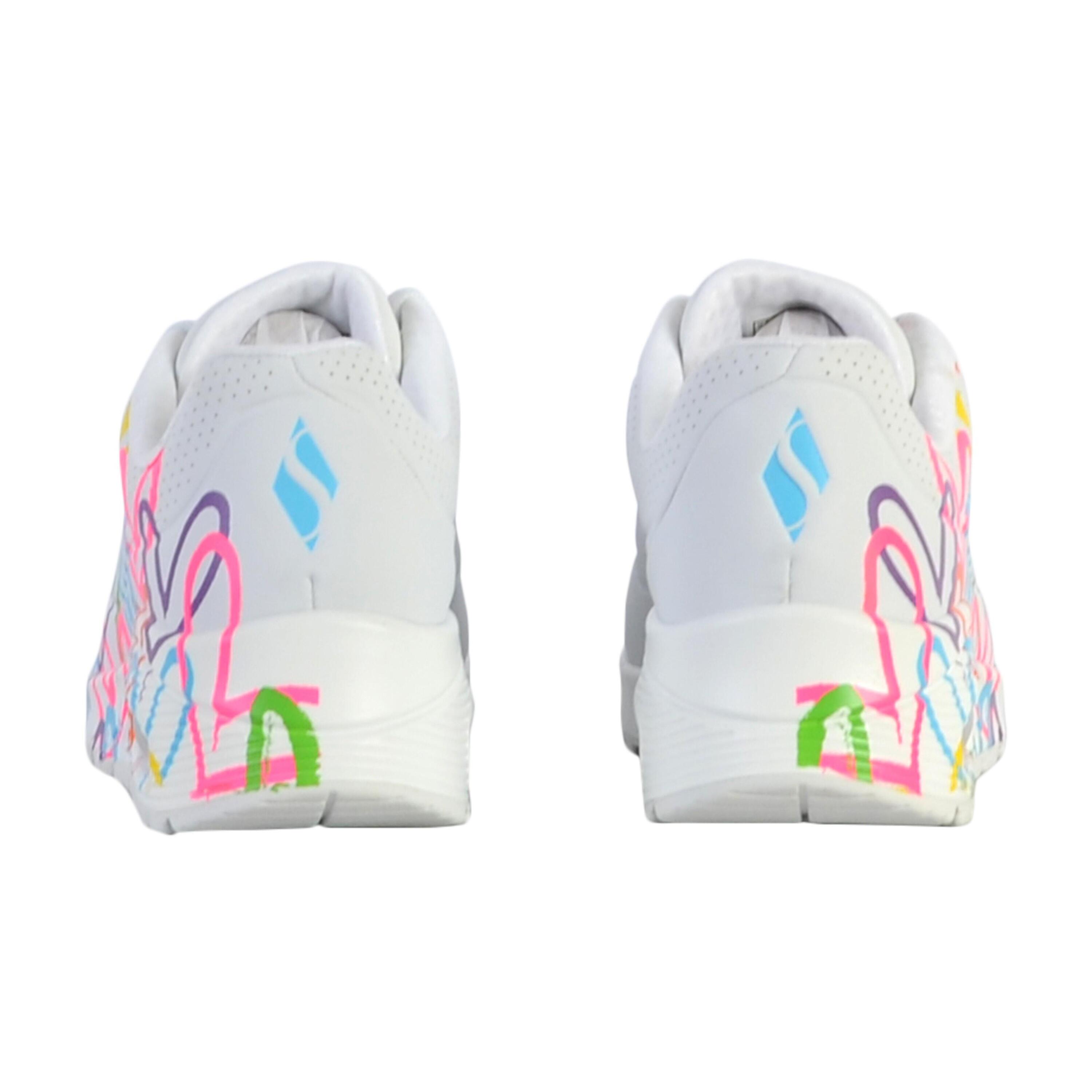Scarpe Sportive Skechers Uno Highlight Love Donna 4/7