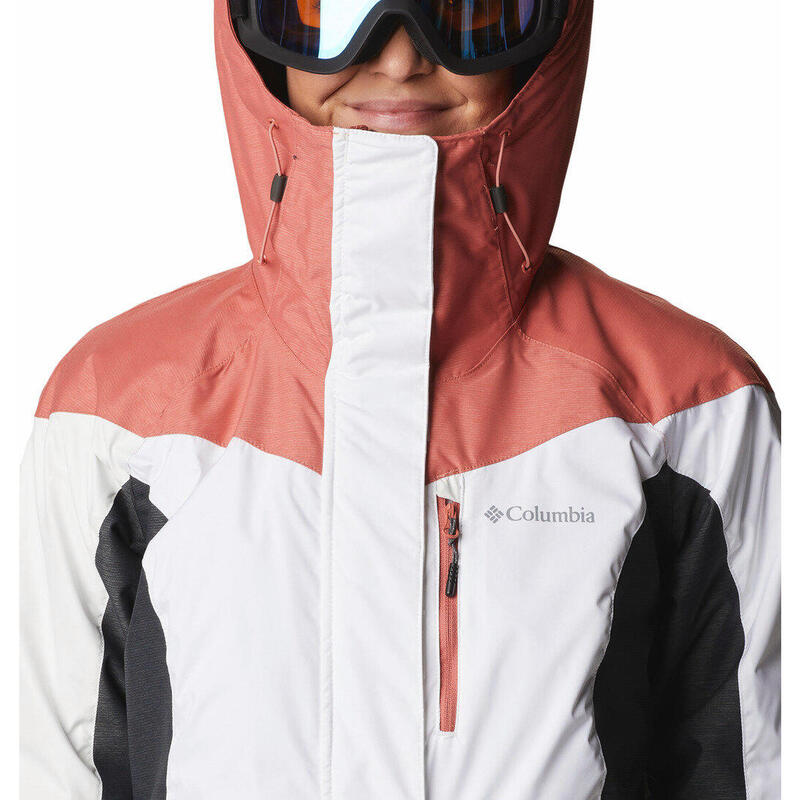 Skijacke Rosie Run Insulated Jacket Damen - weiß