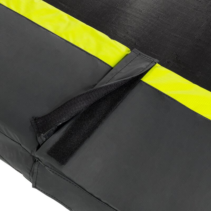 Trampoline enterré EXIT Silhouette sports 214x305cm - noir