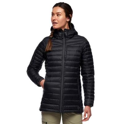 Black diamond access down-parka voor dames