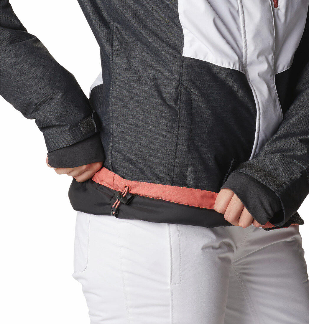 Skijacke Rosie Run Insulated Jacket Damen - weiß 4/7