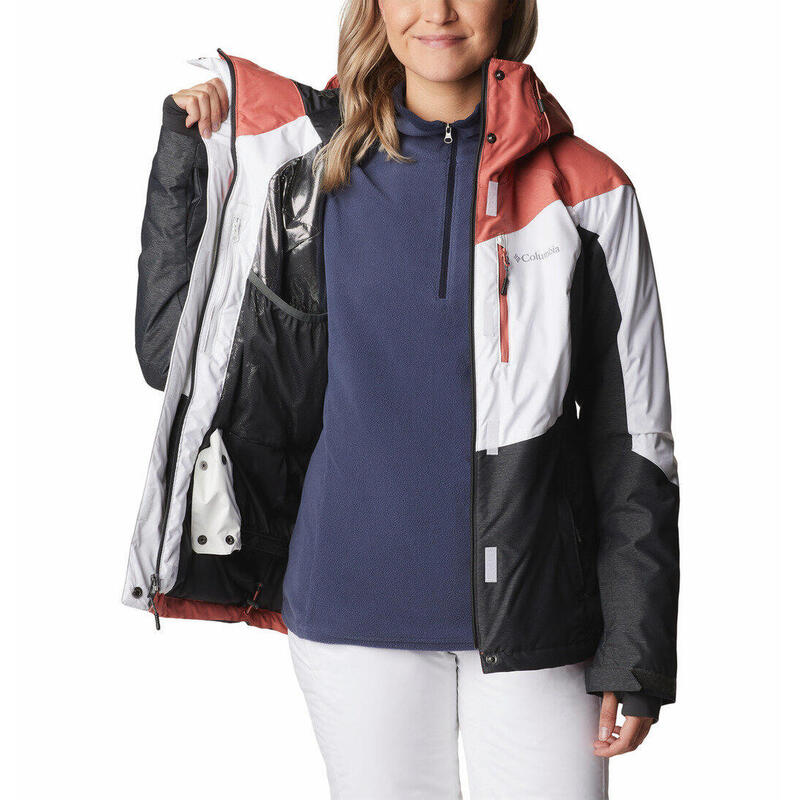 Skijacke Rosie Run Insulated Jacket Damen - weiß