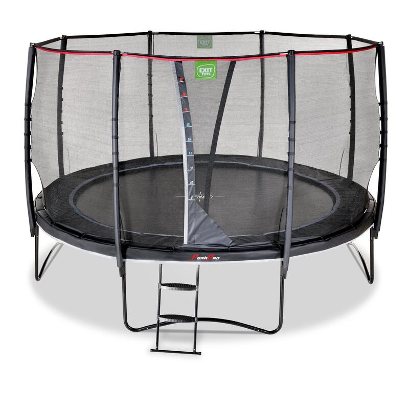 Trampoline - PeakPro - 427 cm - Zwart - Trampoline