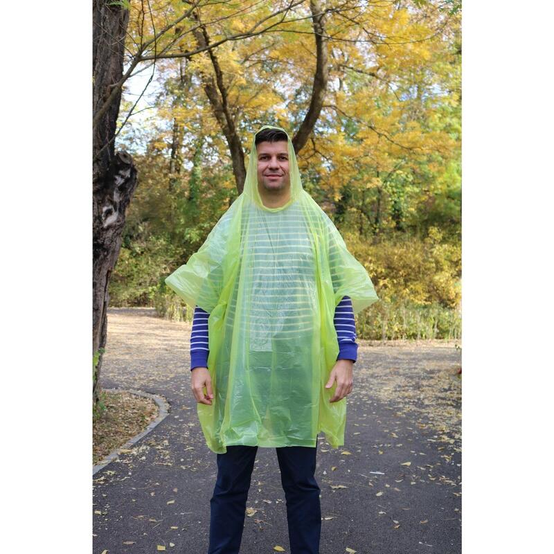 Pelerina de Ploaie - Model Poncho - Verde - BSP Guard