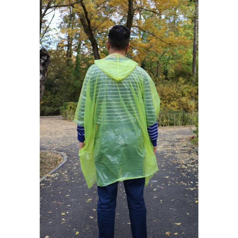 Pelerina de Ploaie - Model Poncho - Verde - BSP Guard