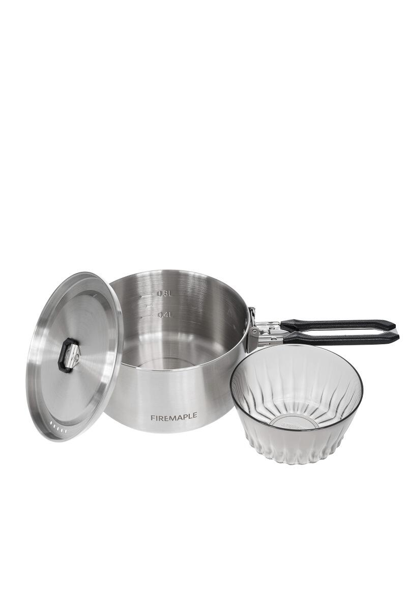 Camping kookpan Antarcti Pot 0.8L 2/4