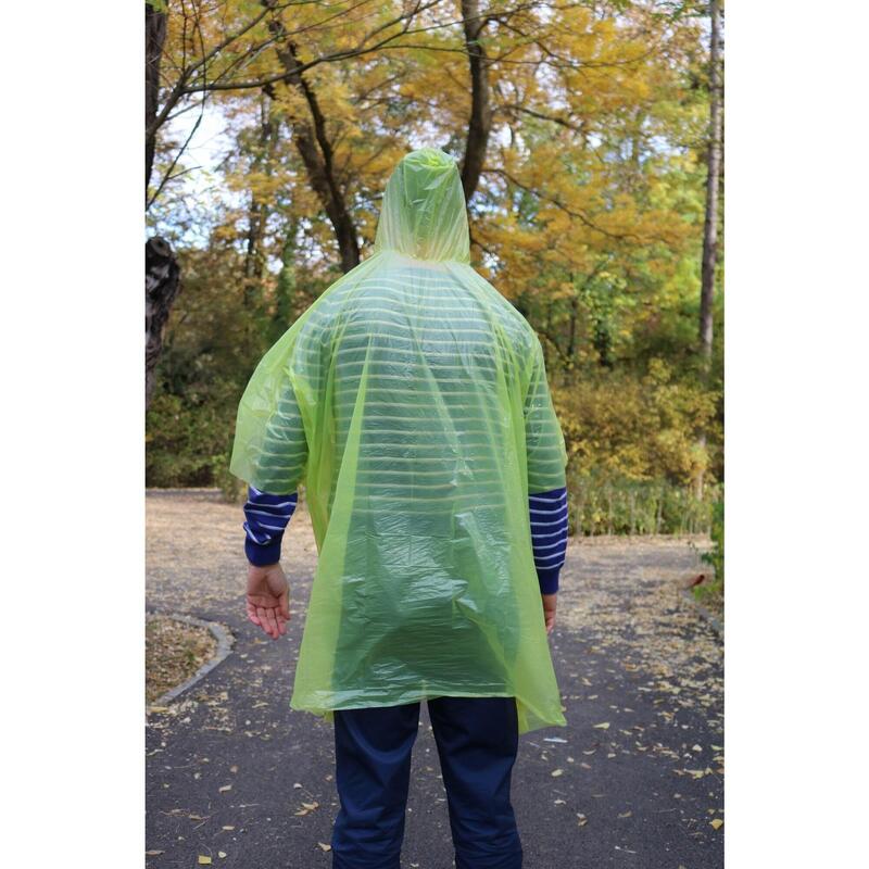 Pelerina de Ploaie - Model Poncho - Verde - BSP Guard