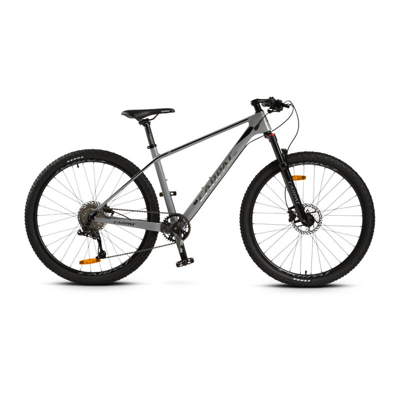 Bicicleta MTB CARBON Hidraulica CARPAT C275C 27.5 " Gri/Negru