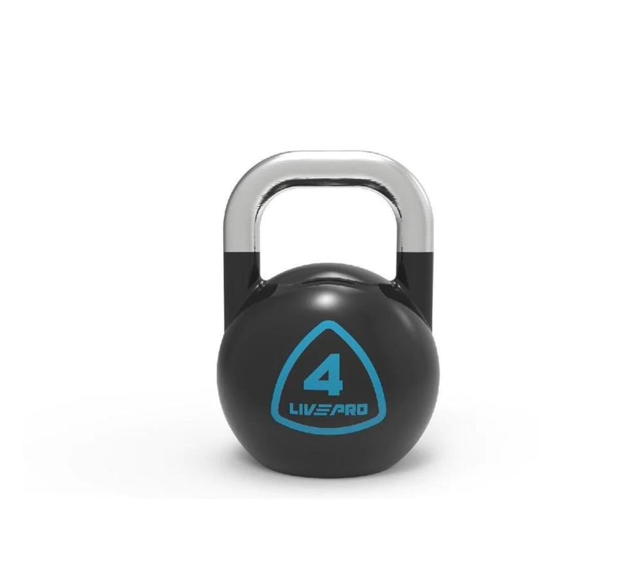 LIVEPRO Kettlebell Stahl 1/2